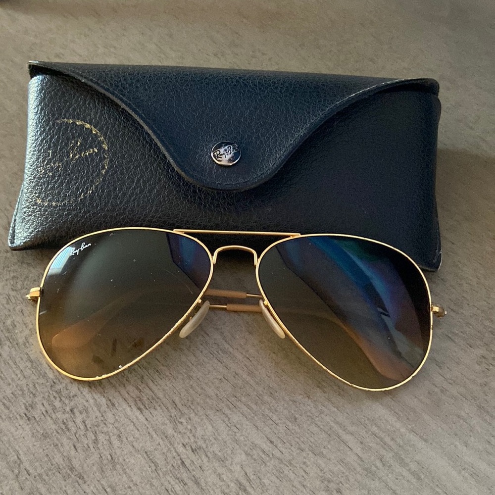 Ray Ban Aviator Gradient Sunglasses